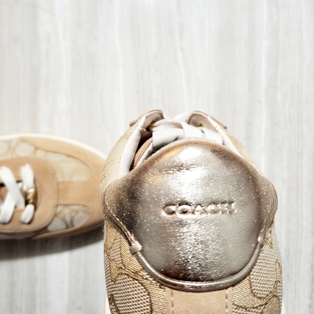 "Coach" Low Top Sneakers (NWOT) - Picture 7 of 8